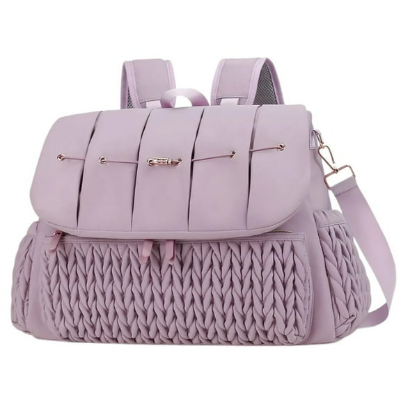 Convenient Diaper Bag with Easy Conversion Mother Shoulder Bag Large Capacity Single Hand Bag Convertible Backpack