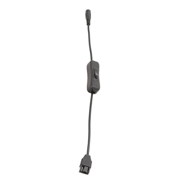 Convenient Fan Power Adapter DC5.5x2.1mm to 4Pin PC Fan Power Adapter Cable with Switching Button PC Case Fans Power