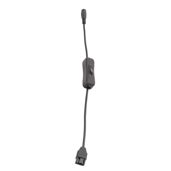 Convenient Fan Power Adapter DC5.5x2.1mm to 4Pin PC Fan Power Adapter Cable with Switching Button PC Case Fans Power