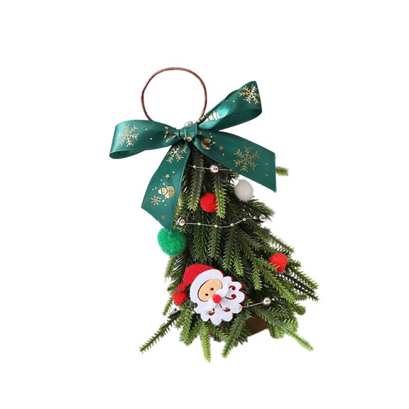 Convenient Festival Desktop Tree Colorful Ornament For Office Homes Decors