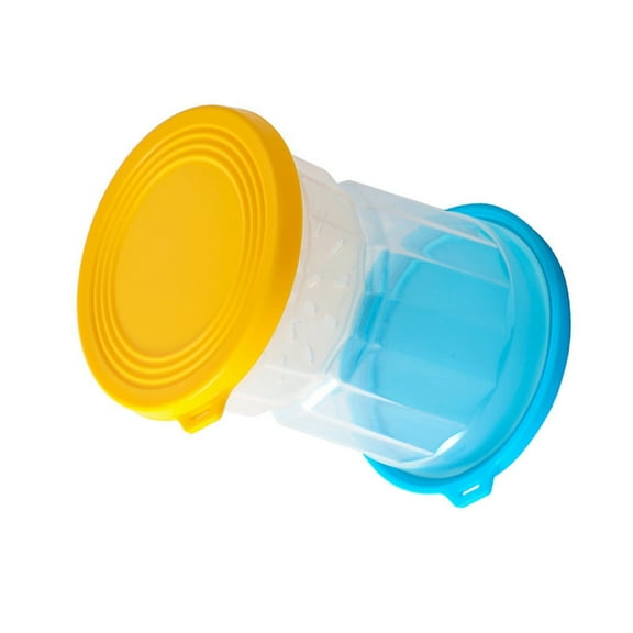 Convenient Glass Pickle Jar With Strainer And Airtight Lid For Kitchen Storage