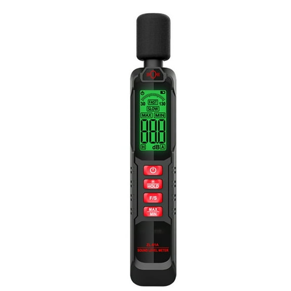Convenient Handheld Noise Meter Easy to Read Digital Display Noise Meter Monitors for Actual Time Sound Level