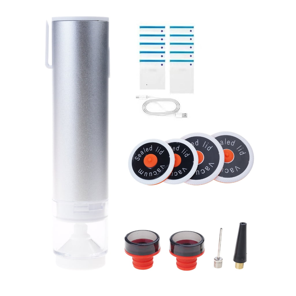 Convenient Jar Sealer and Accessories Food Saver Vacuum Sealer Vacuum Sealer Set Kitchen Tool for Food Preservation