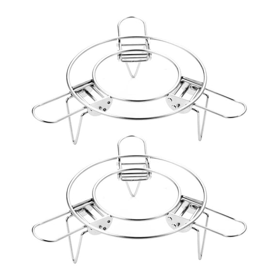 Convenient Kitchen Steaming Stand Kitchen Steamers Accessory Adjustable Rack for Different Cookware