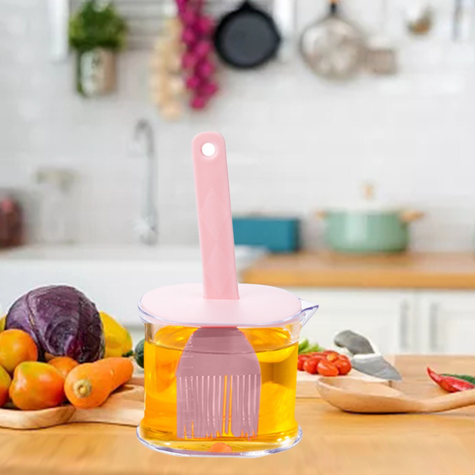 Convenient Kitchen Supplies Household Barbecue Grill Pan Oil Pot Oil