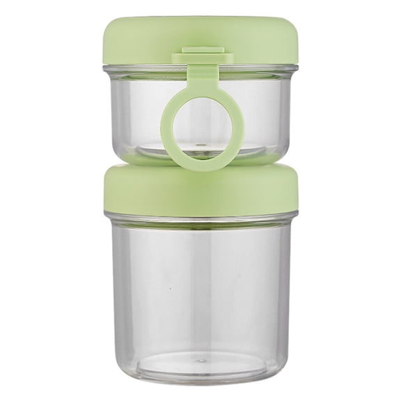 Convenient Large Breakfast Cup with Lid and Spoon Outdoor Picnics Cup for Daily