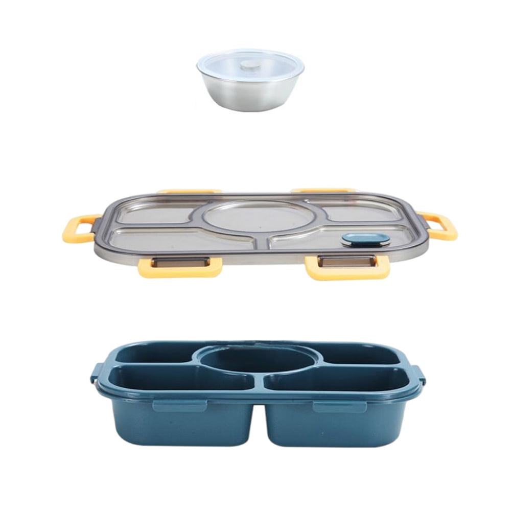 Convenient Lunch Box Lunchbox Meal Storage Holder Divided Lunch Trays