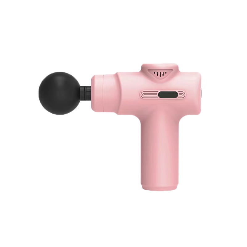 Convenient Mini Home Massage Gun Mini Multi functional Professional Sports Muscle Relaxation Impact Four Head Fascia Gun Charging Multi gear Fascia Gun Massager
