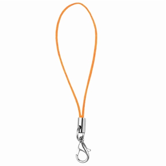 Convenient Mobile Lanyard Phone Chain with Carabiner Alloy Phone Lanyard Great for Hanging Keys Phones MP3 Players