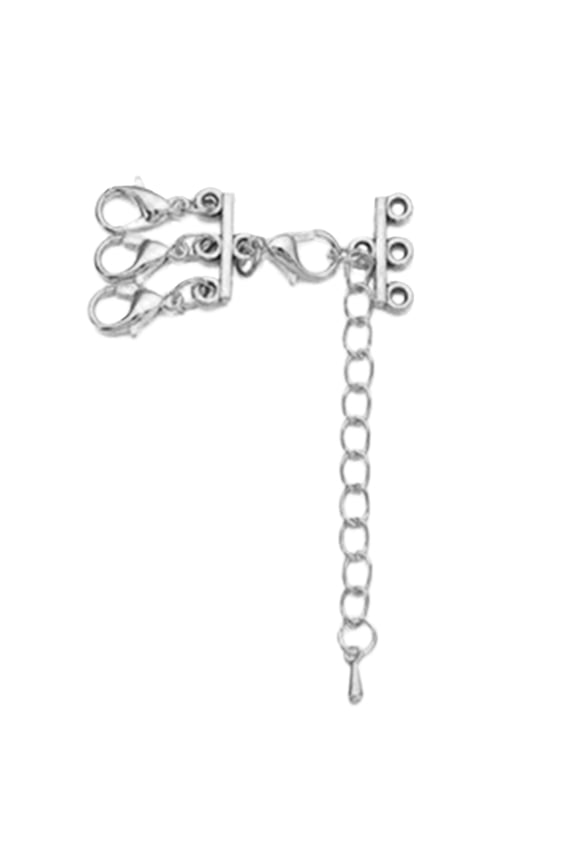 Convenient Multi Chain Necklace Separator Necklaces Clasps Separator Necklace Layering Clasps Alloy for Jewelry