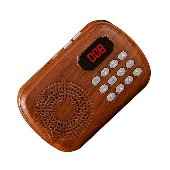 Convenient Music Player for Seniors with Card Slot and Long Battery