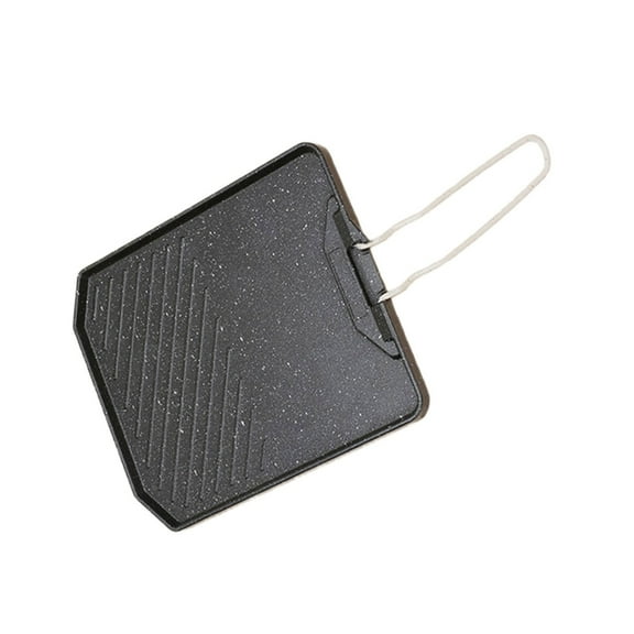 Convenient Nonstick Skillets Fish Frying Pan with Comfortable Grip Outdoor Grilling Pan Suitable for Quick Meals at Home