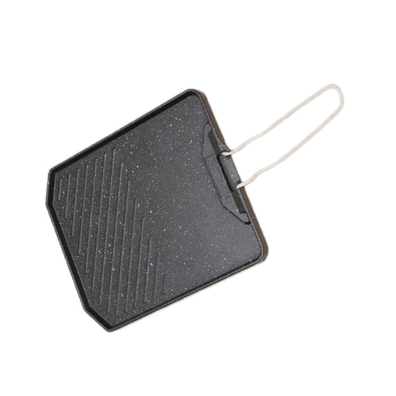 Convenient Nonstick Skillets Fish Frying Pan with Comfortable Grip Outdoor Grilling Pan Suitable for Quick Meals at Home