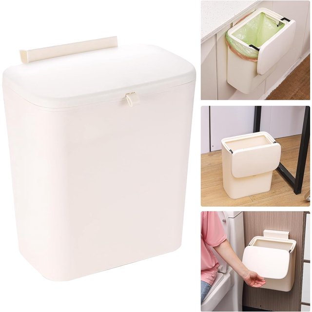 Convenient and OdorFree Kitchen Compost Bin 2.4 Gallon Waste Bin