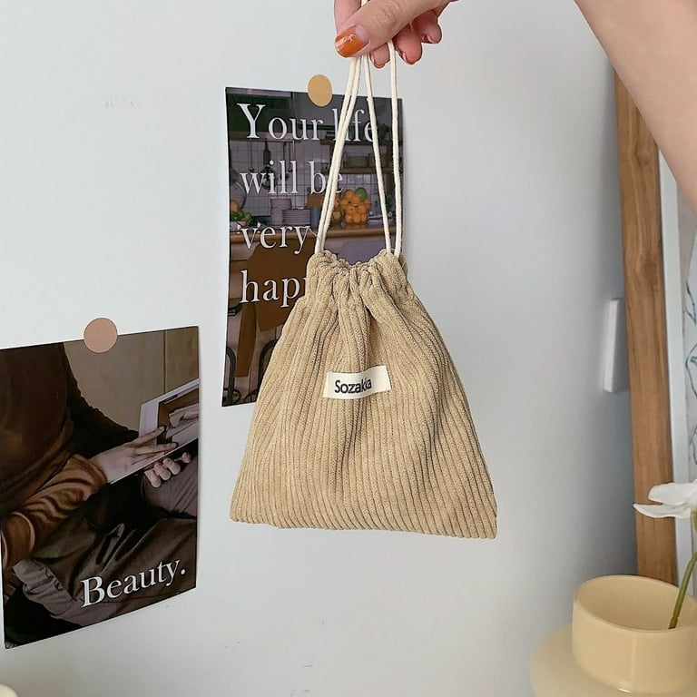 Convenient Pastoral Literary Style Women Girls Ladies Solid Color