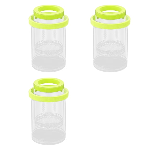 Convenient Plastic Fish Breeder Box for Raising Fry in Aquariums with Suction Cup Mounting/Floating Breeding Box 3Pcs