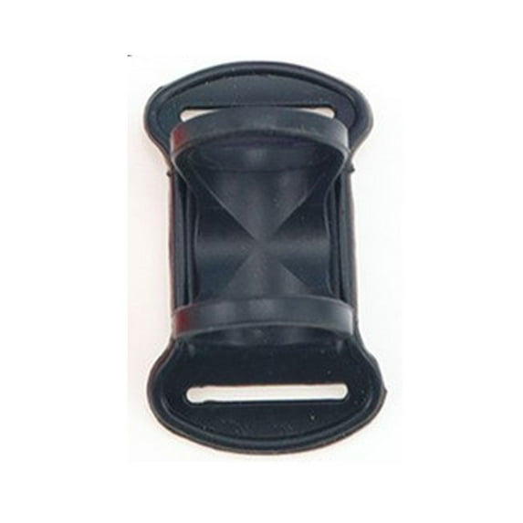 Convenient Portable Elastic Band Flashlights Accessory 5 Colors 6.2*3.6*3cm/2.44*1.18" Hands-Free Head Lamp Silicone Headlamp Flashlight Holder 1PC BLACK