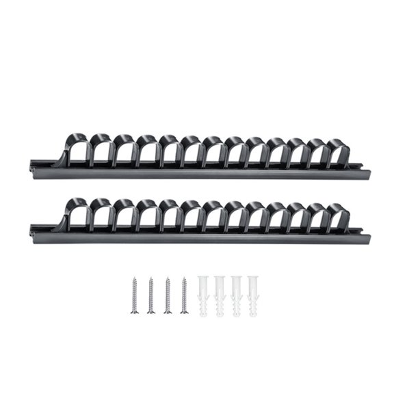 Convenient Repair Tool Display Shelf Practical Screwdriver Wrench Display Organizer Rail Rack for Garage Workshops