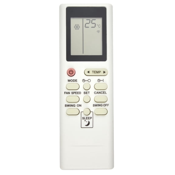 Convenient Replacement Remote Control Plastic Texture for Restoring Functionality to Your Air Conditioning Systems