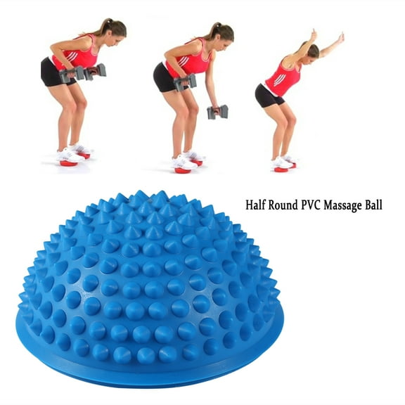 Convenient Self Massage High-End Material Half Round Massage , Yoga Balls, Muscle Relaxation Muscle Massage Home Massage For Partial Massage