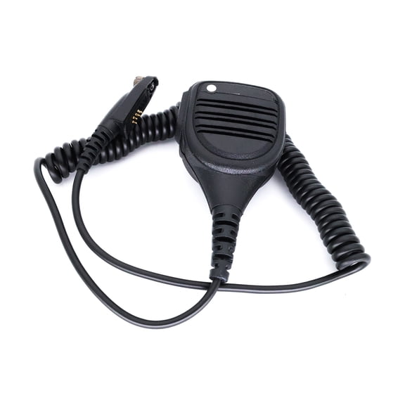 Convenient Shoulder Lapel Hand Microphone with 3.5mm Sound Plugs Handheld Radio Microphone for GP328plus GP338plus