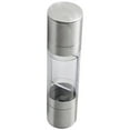 Convenient Stainless Steel Double Head Grinder Pepper Mill Manual Salt