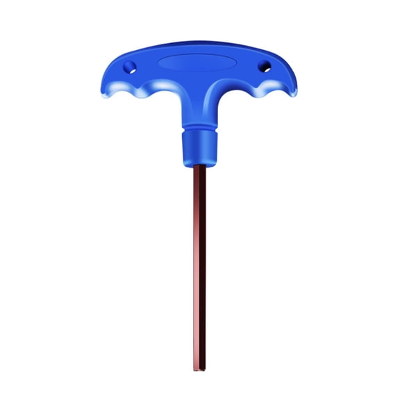 Convenient T-Handle Hexagonals Wrench Tool Long Handle Hex Key Wrench Rubber Handle for Tightening and Loosening Tool