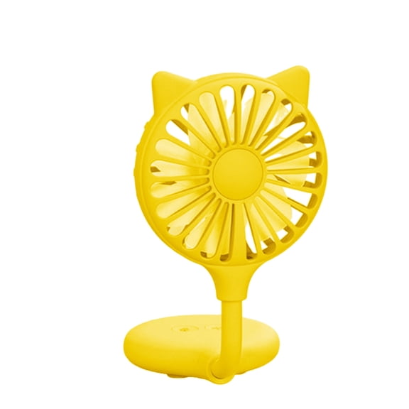 Convenient Table Fan Pocket Fan ABS Texture Travel Fan Outdoor Fan Lightweight Fan Plastic Foldable Fan with Suction Cup