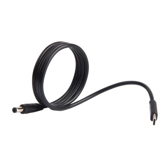 Convenient USB C to 12V DC5521 Power Transfer Cable Perfectly for On travel and Studio Charging Needs