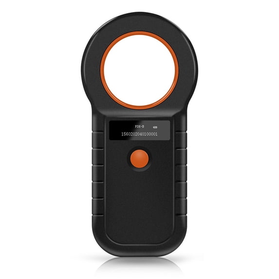 Convenient USB Rechargeable Animal ID Reader FDX-B and EMID Microchips Identification