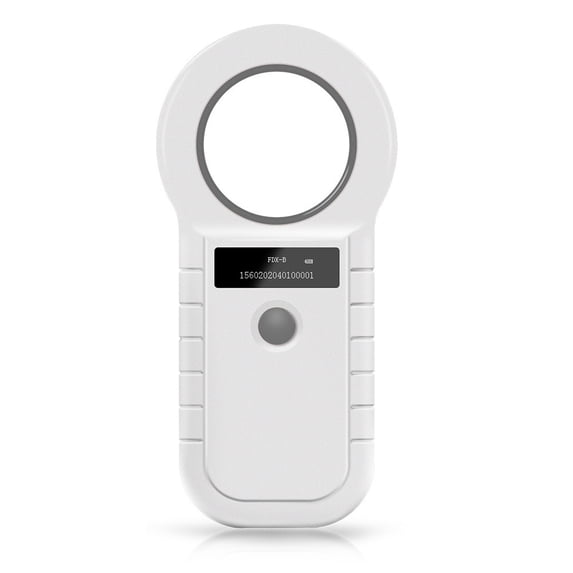 Convenient USB Rechargeable Animal ID Reader FDX-B and EMID Microchips Identification