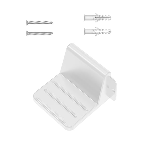 Convenient Wall Mount Tablet Phone Holder Stand for Tablets, Phones, and Remote Controls