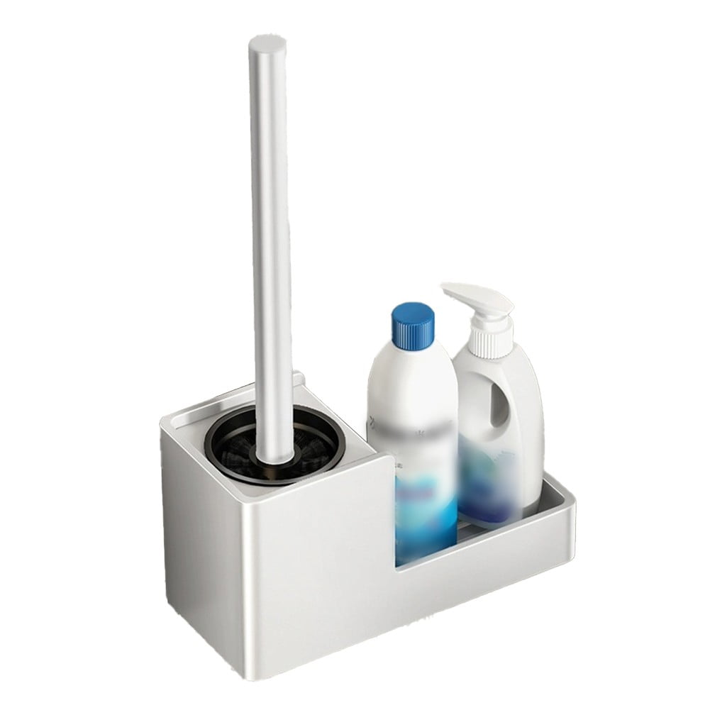 Convenient WallMounted Shelf For Toilet Brushes For Bathroom