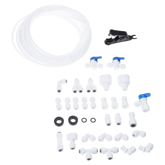 Convenient Water Line Set 10m Length Tap Connectors Refrigerator 10m Tubing Set PVC Perfect for Coffee Machine