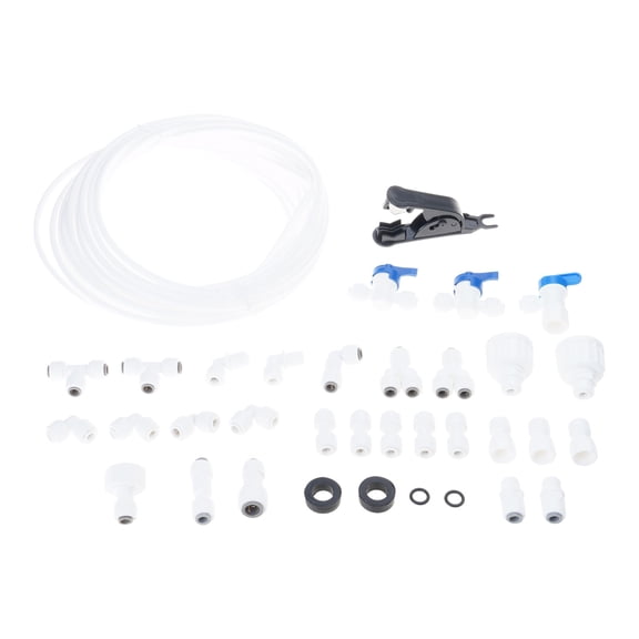 Convenient Water Line Set 10m Length Tap Connectors Refrigerator 10m Tubing Set PVC Perfect for Coffee Machine