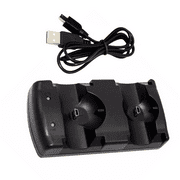 Convenient and Efficient Controller Dual Charger LED Charging Indicator, for PS3 Two Controllers