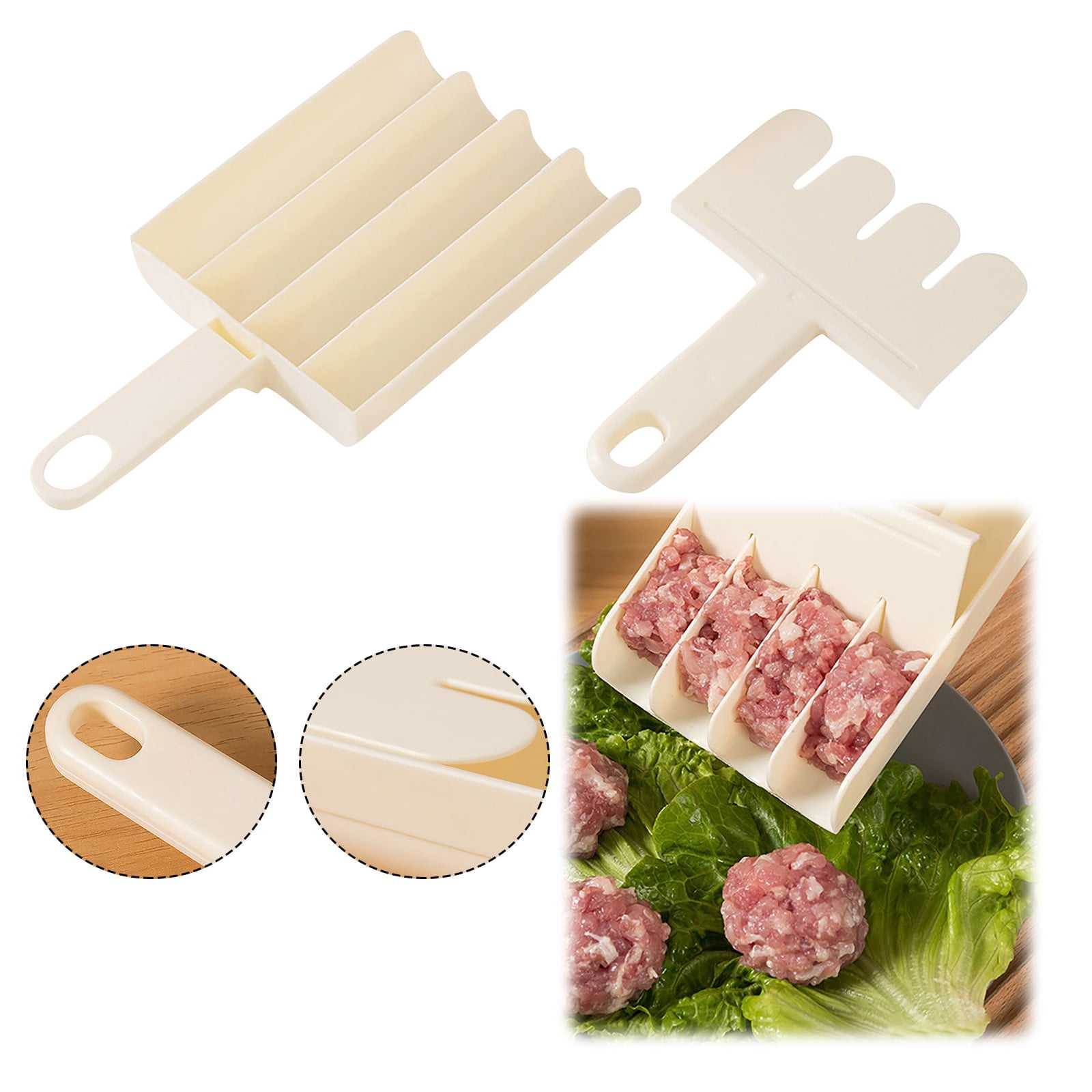 Convenient and Efficient Home Made Ware New Type Triple Quadruple Maker