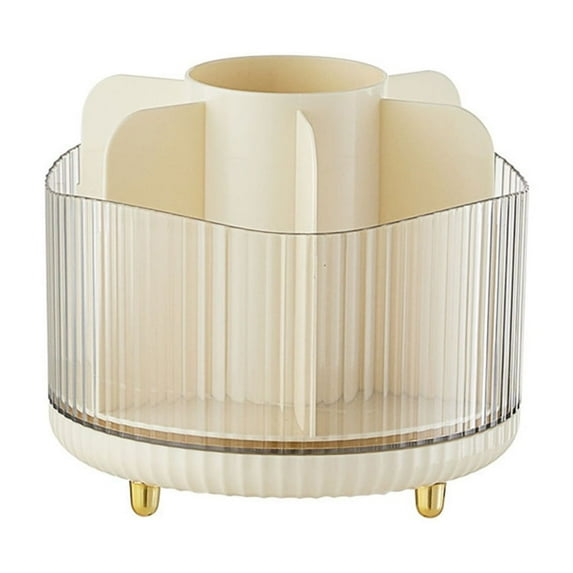 Convenient and Neat Storage Container 360 Degree Rotatable Makeup Brushes Bucket