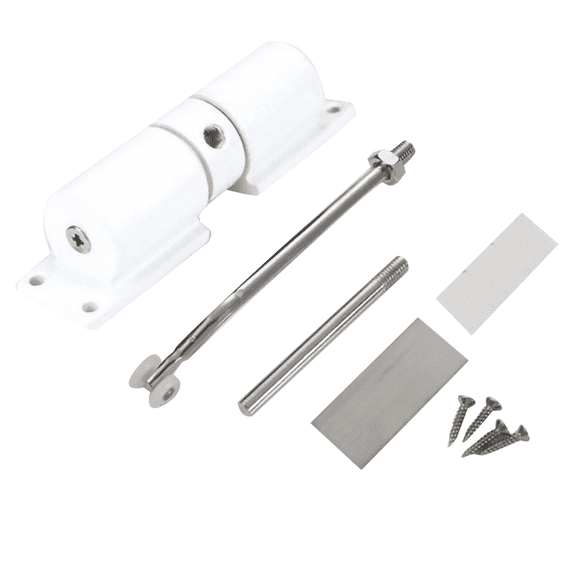 Convenient and Versatile Door Closer Long Service Life, 180 Degree Swing Arm, for Most Doors