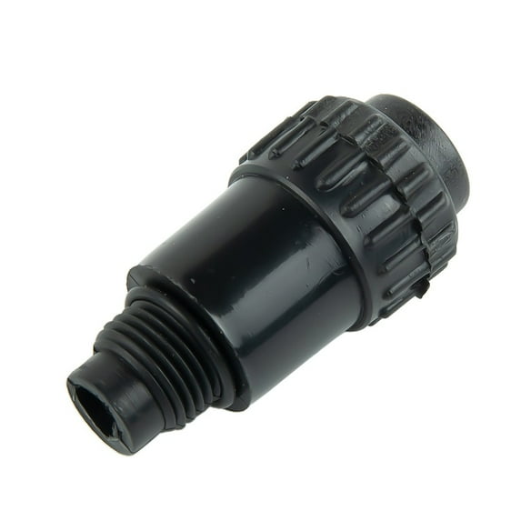 Conveniently Designed Black Oil Plug 15 5mm Male Thread for Air Compressor