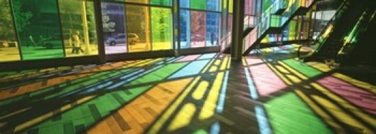 Convention Center Quebec Canada Canvas Art - Panoramic Images (36 x 13)