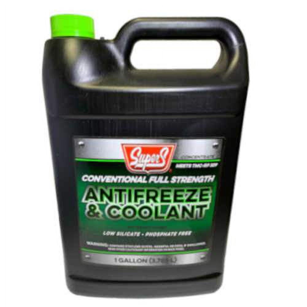 Conventional Full Strength Antifreeze and Coolant, 1 Gallon