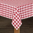 thumbnail image 1 of Conventry Red Buffalo Check 100% Cotton Tablecloth 60"X104", 1 of 5