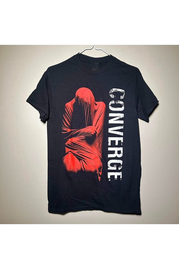 Converge Black T-Shirt Cotton Short Sleeve All size S-345XL Unisex IA259