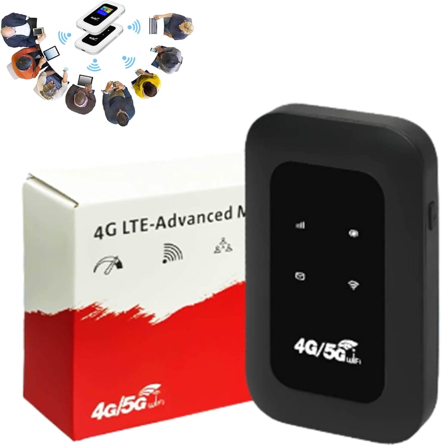 Convergek All-Network Portable WiFi, Travel Router Wi-Fi, Portable WiFi ...