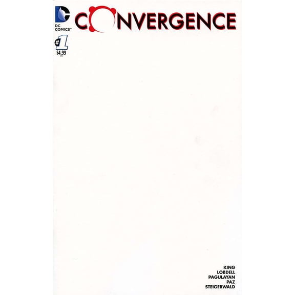 Convergence #1D VF ; DC Comic Book