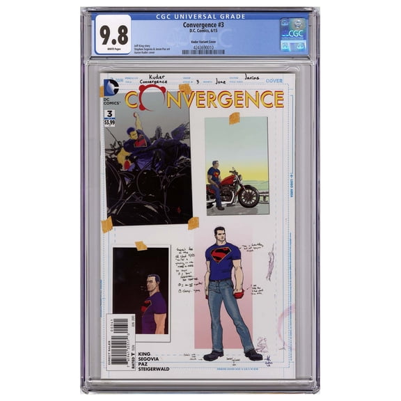 Convergence #3 - CGC 9.8 Comic Book