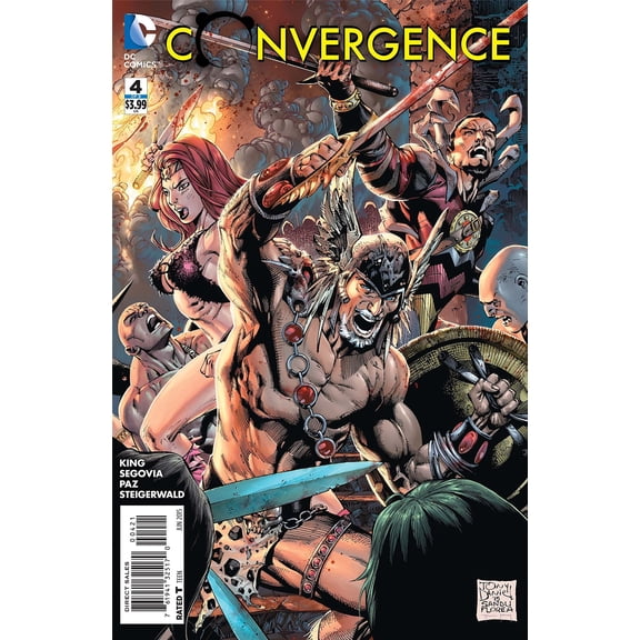 Convergence #4 Tony S Daniel Var Ed (Tony S Daniel Var Ed) DC Comics Comic Book