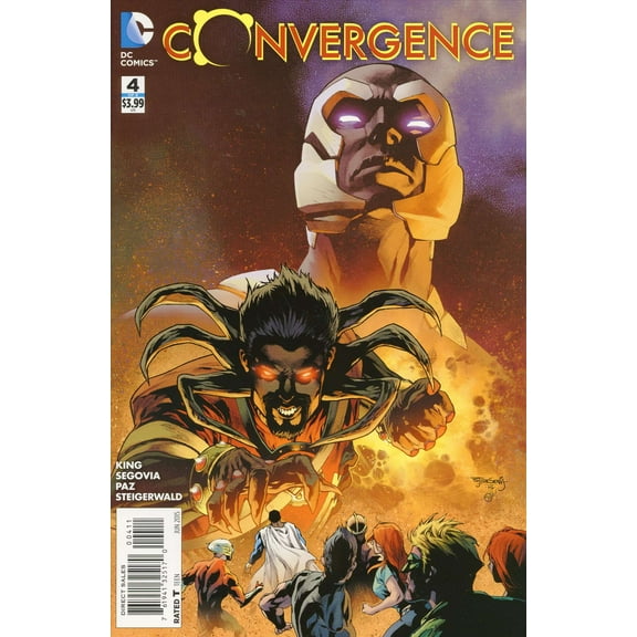 Convergence #4 VF ; DC Comic Book