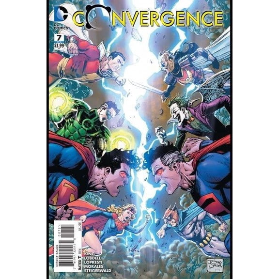 Convergence #7 Tony S Daniel Var Ed (Tony S Daniel Var Ed) DC Comics Comic Book